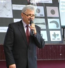 Przemawia wójt Aleksander Bek